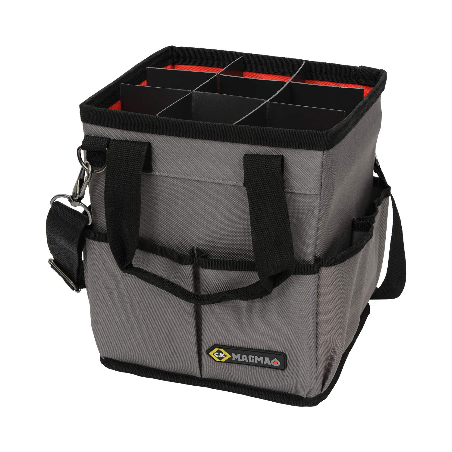 C.K Magma Tote Tool Bag 3 in 1, Heavy Duty Open Tool Bags, Easy